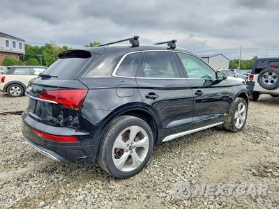 Trzecie zdjęcie samochodu z tyłu: 2021 AUDI Q5 PREMIUM PLUS VIN:WA1BAAFY8M2135613 - miniatura