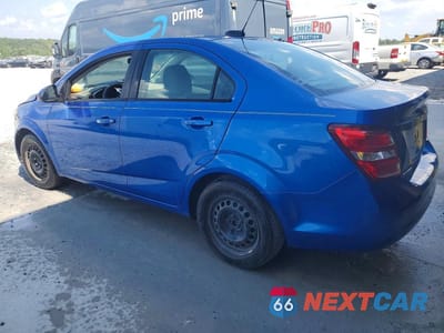 Drugie zdjęcie samochodu z przodu: 2017 CHEVROLET SONIC LS VIN:1G1JB5SH0H4156938 - miniatura