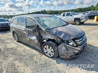 Czwarte zdjęcie samochodu z boku: 2016 HONDA ODYSSEY SE VIN:5FNRL5H39GB055133 - miniatura