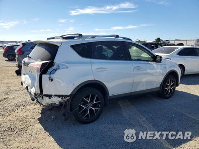 Trzecie zdjęcie samochodu z tyłu: 2018 TOYOTA RAV4 HV SE VIN:JTMJJREV9JD238322 - miniatura