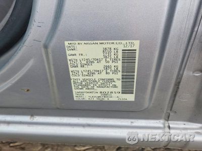 Zdjęcie 13 z 13 samochodu: 2018 NISSAN NV 1500 S VIN:1N6BF0KM7JN802859 - miniatura