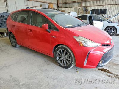 Czwarte zdjęcie samochodu z boku: 2016 TOYOTA PRIUS V FIVE VIN:JTDZN3EU1GJ053381 - miniatura