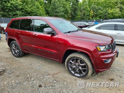 Czwarte zdjęcie samochodu z boku: 2021 JEEP GRAND CHEROKEE LIMITED VIN:1C4RJFBG1MC612374 - miniatura