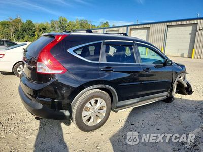 Trzecie zdjęcie samochodu z tyłu: 2014 HONDA CR-V EXL VIN:5J6RM4H73EL067373 - miniatura