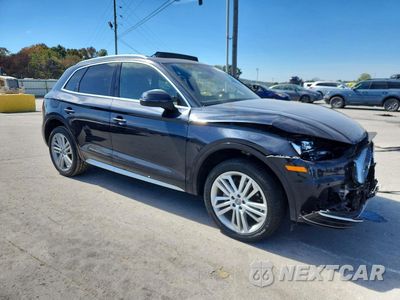 Czwarte zdjęcie samochodu z boku: 2018 AUDI Q5 PREMIUM PLUS VIN:WA1BNAFY8J2194466 - miniatura