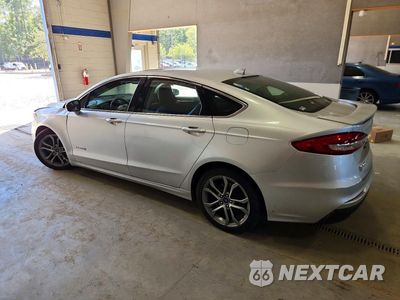 Drugie zdjęcie samochodu z przodu: 2019 FORD FUSION TITANIUM VIN:3FA6P0RU6KR138307 - miniatura