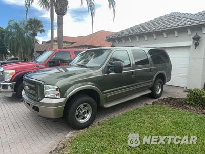 Drugie zdjęcie samochodu z przodu: 2005 FORD EXCURSION EDDIE BAUER VIN:1FMSU45P95EB92468 - miniatura