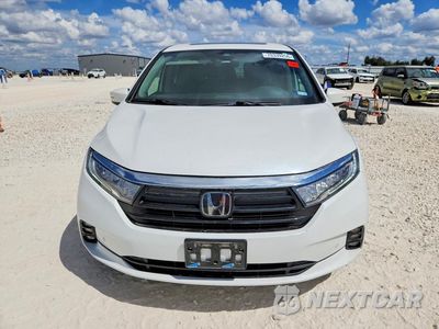 Piąte zdjęcie samochodu w środku: 2022 HONDA ODYSSEY ELITE VIN:5FNRL6H95NB001089 - miniatura