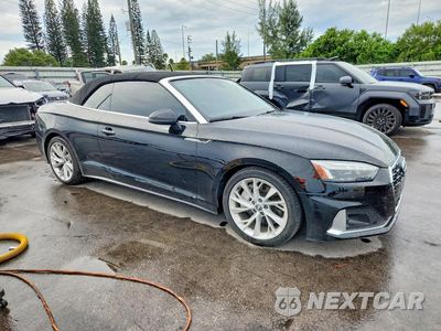 Czwarte zdjęcie samochodu z boku: 2021 AUDI A5 PREMIUM PLUS 45 VIN:WAUWAGF54MN001466 - miniatura