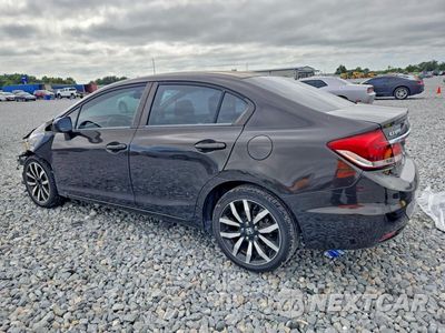 Drugie zdjęcie samochodu z przodu: 2014 HONDA CIVIC EXL VIN:2HGFB2F99EH501754 - miniatura