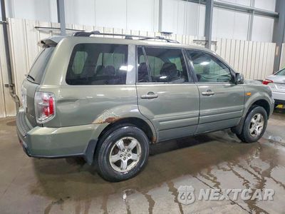 Trzecie zdjęcie samochodu z tyłu: 2007 HONDA PILOT EX VIN:2HKYF18457H522571 - miniatura