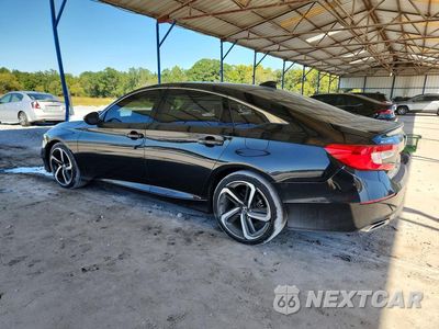 Drugie zdjęcie samochodu z przodu: 2022 HONDA ACCORD SPORT VIN:1HGCV1F32NA118110 - miniatura