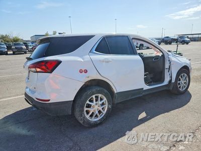 Trzecie zdjęcie samochodu z tyłu: 2022 CHEVROLET EQUINOX LT VIN:3GNAXKEV7NL269520 - miniatura
