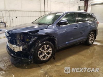 2015 TOYOTA HIGHLANDER XLE 5TDJKRFH8FS108372 - główne zdjęcie licytacji z USA - miniatura