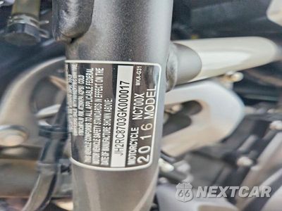 Zdjęcie 9 z 9 samochodu: 2016 HONDA NC700X VIN:JH2RC8703GK000017 - miniatura