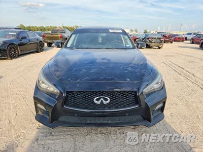 Piąte zdjęcie samochodu w środku: 2015 INFINITI Q50 SPORT VIN:JN1BV7ARXFM418652 - miniatura