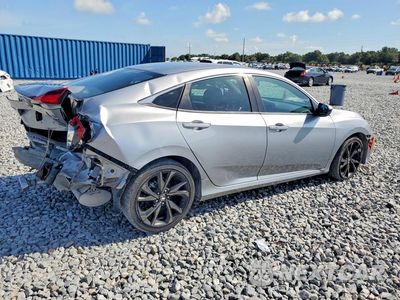 Trzecie zdjęcie samochodu z tyłu: 2021 HONDA CIVIC SPORT VIN:19XFC2F81ME001987 - miniatura