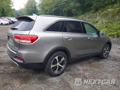 Trzecie zdjęcie samochodu z tyłu: 2018 KIA SORENTO EX VIN:5XYPHDA13JG356864 - miniatura