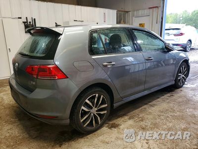 Trzecie zdjęcie samochodu z tyłu: 2015 VOLKSWAGEN GOLF VIN:3VW217AU0FM004827 - miniatura
