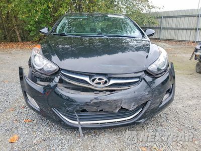 Piąte zdjęcie samochodu w środku: 2013 HYUNDAI ELANTRA GLS VIN:KMHDH4AE6DU811114 - miniatura