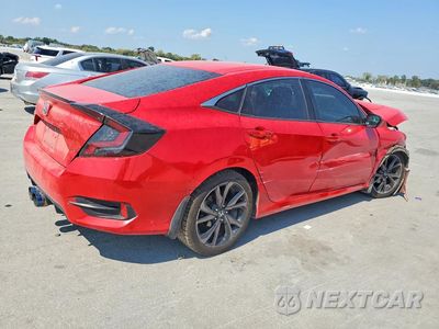 Trzecie zdjęcie samochodu z tyłu: 2020 HONDA CIVIC SPORT VIN:2HGFC2F82LH556967 - miniatura