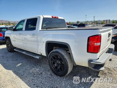Drugie zdjęcie samochodu z przodu: 2018 GMC SIERRA K1500 SLE VIN:3GTU2MEC9JG319450 - miniatura