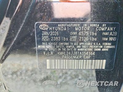 Zdjęcie 13 z 13 samochodu: 2026 HYUNDAI SONATA HYBRID BLUE VIN:KMHL24JJ8TA154164 - miniatura