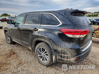Drugie zdjęcie samochodu z przodu: 2018 TOYOTA HIGHLANDER XLE VIN:5TDJZRFH6JS848474 - miniatura