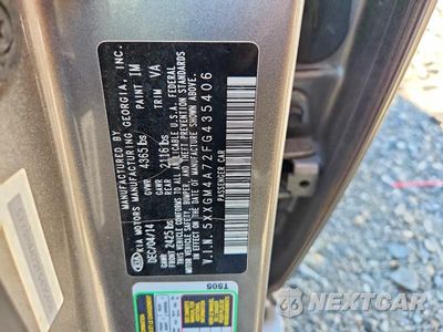 Zdjęcie 12 z 12 samochodu: 2015 KIA OPTIMA LX VIN:5XXGM4A72FG435406 - miniatura