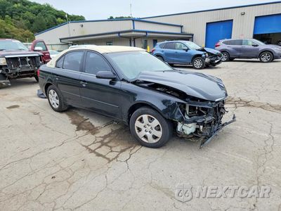 Czwarte zdjęcie samochodu z boku: 2010 HYUNDAI SONATA GLS VIN:5NPET4AC5AH608467 - miniatura