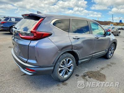 Trzecie zdjęcie samochodu z tyłu: 2022 HONDA CR-V EXL VIN:5J6RW1H88NA019753 - miniatura