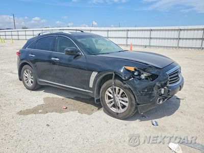Czwarte zdjęcie samochodu z boku: 2013 INFINITI FX37 BASE VIN:JN8CS1MU6DM140129 - miniatura
