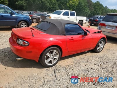 Trzecie zdjęcie samochodu z tyłu: 2008 MAZDA MX-5 MIATA VIN:JM1NC25F880148513 - miniatura