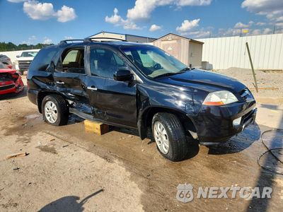 Czwarte zdjęcie samochodu z boku: 2003 ACURA MDX TOURING VIN:2HNYD18723H513338 - miniatura
