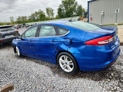 Drugie zdjęcie samochodu z przodu: 2018 FORD FUSION SE VIN:3FA6P0HD6JR255885 - miniatura