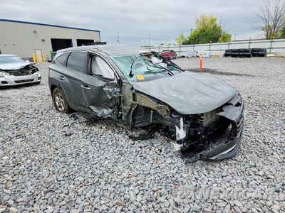 Czwarte zdjęcie samochodu z boku: 2023 HYUNDAI TUCSON SE VIN:5NMJACAE7PH193450 - miniatura