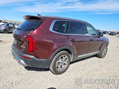 Trzecie zdjęcie samochodu z tyłu: 2020 KIA TELLURIDE EX VIN:5XYP3DHC9LG012268 - miniatura