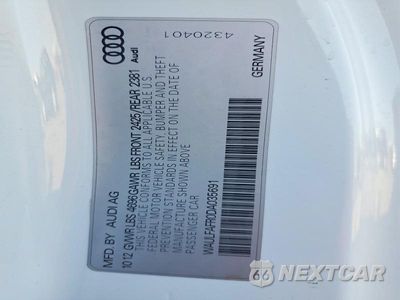 Zdjęcie 12 z 12 samochodu: 2013 AUDI A5 PREMIUM PLUS VIN:WAULFAFR0DA035691 - miniatura