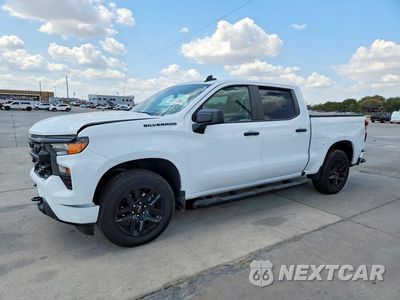 2024 CHEVROLET SILVERADO C1500 CUSTOM 1GCPABEK4RZ298014 - główne zdjęcie licytacji z USA - miniatura