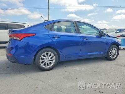Trzecie zdjęcie samochodu z tyłu: 2018 HYUNDAI ACCENT VIN:3KPC24A35JE029901 - miniatura