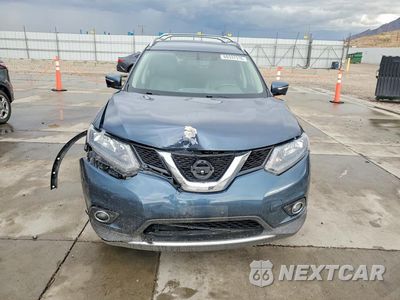 Piąte zdjęcie samochodu w środku: 2014 NISSAN ROGUE SL VIN:5N1AT2MVXEC795413 - miniatura