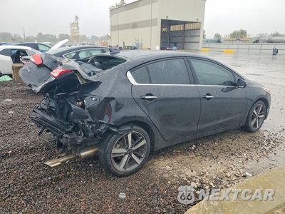 Trzecie zdjęcie samochodu z tyłu: 2017 KIA FORTE EX VIN:3KPFL4A80HE128853 - miniatura