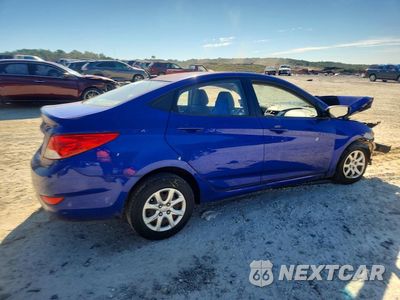 Trzecie zdjęcie samochodu z tyłu: 2013 HYUNDAI ACCENT GLS VIN:KMHCT4AE1DU310755 - miniatura