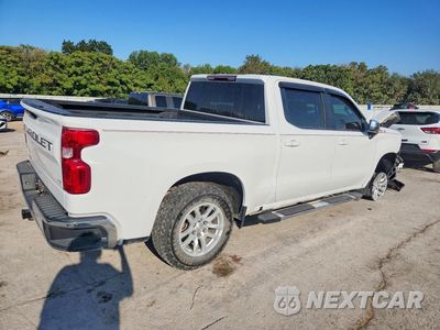 Trzecie zdjęcie samochodu z tyłu: 2019 CHEVROLET SILVERADO K1500 LT VIN:3GCUYDEDXKG194368 - miniatura