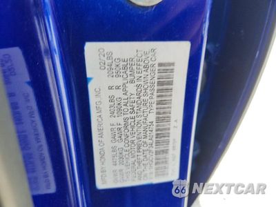Zdjęcie 12 z 12 samochodu: 2020 HONDA ACCORD SPORT VIN:1HGCV2F34LA014754 - miniatura