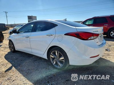 Drugie zdjęcie samochodu z przodu: 2014 HYUNDAI ELANTRA LIMITED VIN:5NPDH4AE1EH466378 - miniatura