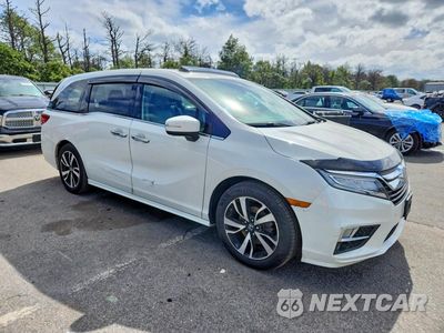 Czwarte zdjęcie samochodu z boku: 2018 HONDA ODYSSEY ELITE VIN:5FNRL6H90JB089964 - miniatura