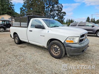Czwarte zdjęcie samochodu z boku: 2010 DODGE RAM 1500 VIN:3D7JB1EP6AG106319 - miniatura