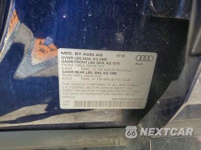 Zdjęcie 13 z 13 samochodu: 2019 AUDI Q5 PRESTIGE VIN:WA1CNAFY0K2054367 - miniatura