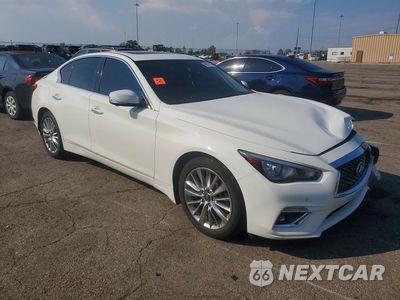 Czwarte zdjęcie samochodu z boku: 2023 INFINITI Q50 LUXE VIN:JN1EV7BR5PM540123 - miniatura